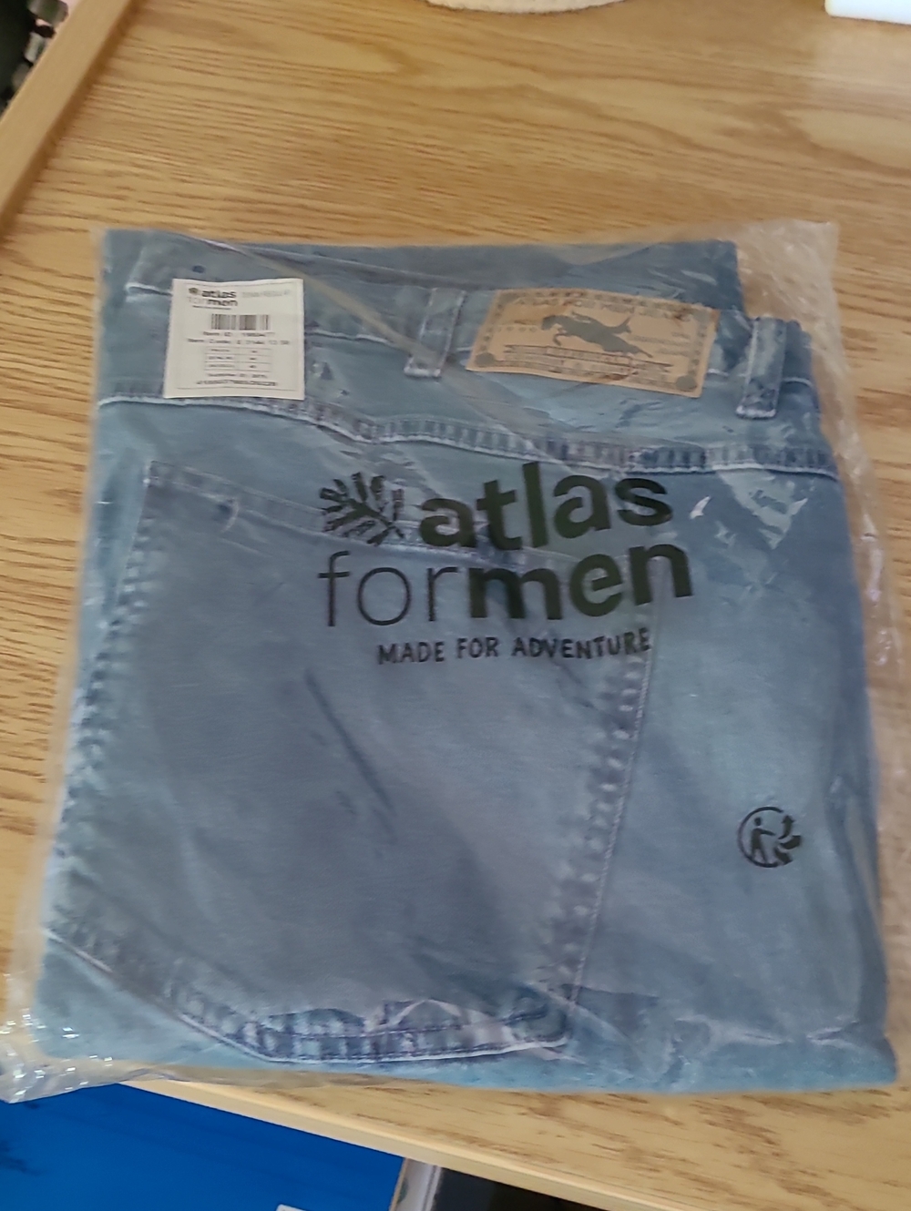 Relaxed Light Blue Jeans